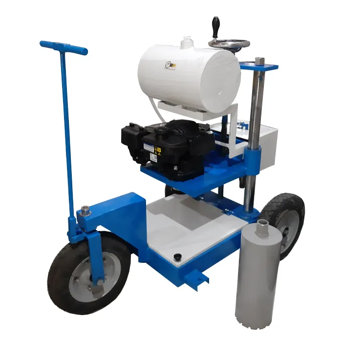 Concrete and Rock Core Cutting Machine