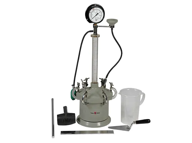 Air Entrainment Meter for Fresh Concrete